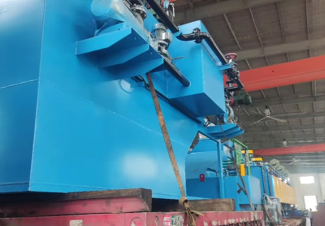 托辊型网带式热处理工业炉